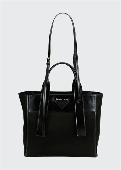 large prada outverture tessuto tote|Prada large tote.